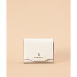 オフホワイト | シンプルラメ 三つ折り財布 | Samantha Thavasa