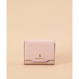 ピンクベージュ | シンプルラメ 三つ折り財布 | Samantha Thavasa