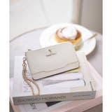 オフホワイト | シンプルラメ マルチケース | Samantha Thavasa