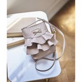 グレージュ | フリルリボンショルダーバッグ | SAMANTHAVEGA