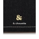デニム ステッチデザインショルダーバッグ | & chouette | 詳細画像4