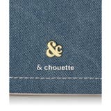 デニム ステッチデザインショルダーバッグ | & chouette | 詳細画像17 
