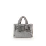 ダルブルー | ワンポイントリボン ファーバッグ | Samantha Thavasa