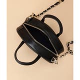 シンプルサークル型 レザーミニショルダーバッグ | Samantha Thavasa | 詳細画像4 