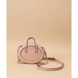 ピンクベージュ | シンプルサークル型 レザーミニショルダーバッグ | Samantha Thavasa
