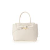 リボンモチーフ スプリットレザーハンドバッグ | Samantha Thavasa | 詳細画像9 