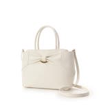 リボンモチーフ スプリットレザーハンドバッグ | Samantha Thavasa | 詳細画像15 