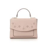 ピンクベージュ | フラワーデザインフラップバッグ | & chouette