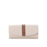 ホワイト | スクエアモチーフ 長財布 | Samantha Thavasa Petit Choice