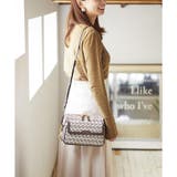 ST Jacquard シルエット ショルダーバッグ | Samantha Thavasa | 詳細画像22 