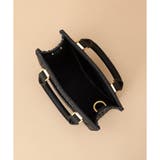 ST Jacquard シルエット 縦型スクエアトートバッグ | Samantha Thavasa | 詳細画像4 