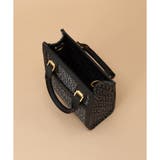 ST Jacquard シルエット 縦型スクエアトートバッグ | Samantha Thavasa | 詳細画像3 