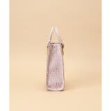 ST Jacquard シルエット 縦型スクエアトートバッグ | Samantha Thavasa | 詳細画像7 