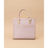 ピンク | ST Jacquard シルエット スクエアトートバッグ | Samantha Thavasa