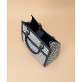 ST Jacquard シルエット スクエアトートバッグ | Samantha Thavasa | 詳細画像23