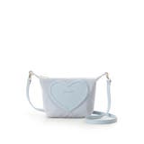 ライトブルー | フロントハートナイロンショルダーバッグ | SAMANTHAVEGA