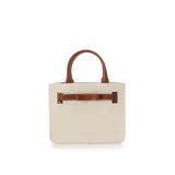 オフホワイト | 新バイカラーエムシュシュⅡ トートバッグ | Samantha Thavasa