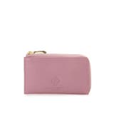 ピンク | スクエアモチーフソフトレザー フラグメントケース | Samantha Thavasa Petit Choice
