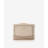 グレージュ | アイコン 2つ折りがま口財布 | & chouette