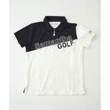 バイヤススポーティーハーフジップポロシャツ | Samantha GOLF | 詳細画像1