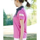 バイヤススポーティーハーフジップポロシャツ | Samantha GOLF | 詳細画像10
