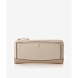 グレージュ | アイコン Lファスナー長財布 | & chouette