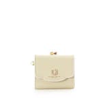 ペールイエロー | フープラインビジュー 折財布 | Samantha Thavasa Petit Choice