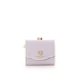ラベンダー | フープラインビジュー 折財布 | Samantha Thavasa Petit Choice