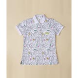 花柄総柄ポロシャツ | Samantha GOLF | 詳細画像1 