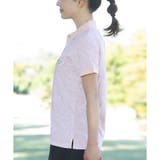 花柄総柄ポロシャツ | Samantha GOLF | 詳細画像3 