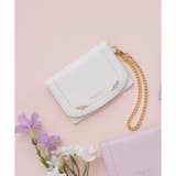 オフホワイト | フラワーパール パスケース | Samantha Thavasa Petit Choice