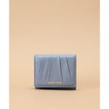 ライトブルー | タックデザイン 三つ折り財布 | Samantha Thavasa