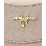 リボンスウィングビジュー付き ショルダーバッグ | & chouette | 詳細画像12