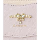 リボンスウィングビジュー付き ショルダーバッグ | & chouette | 詳細画像18