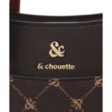 モノグラム バイカラーハンドバッグ | & chouette | 詳細画像12