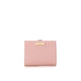 ピンク | エナメルハート型押し 折財布 | Samantha Thavasa Petit Choice
