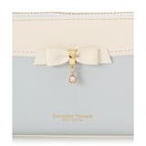 バイカラーリボンビジューラウンド長財布 | Samantha Thavasa Petit Choice | 詳細画像21 