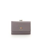 グレージュ | プチリボン口金折財布 | Samantha Thavasa Petit Choice