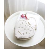 ホワイト | ビジューハート型ショルダーバッグ | SAMANTHAVEGA