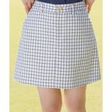 チェックバックプリーツスカート | Samantha GOLF | 詳細画像4 