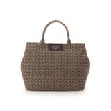 ブラウン | ST Jacquard ハンドバッグ | Samantha Thavasa