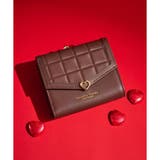 ダークブラウン | ビターハート 折財布 | Samantha Thavasa Petit Choice