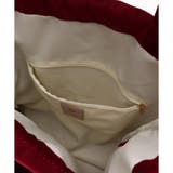 ベロア調 巾着トートバッグ | & chouette | 詳細画像26 