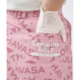 ロゴテープ総柄スカート | Samantha GOLF | 詳細画像3