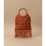 オレンジ | ウッドサークル ハンドルバッグ | Samantha Thavasa