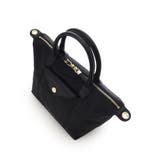 ナイロン×スプリットレザー カジュアルハンドバッグ | Samantha Thavasa | 詳細画像4 