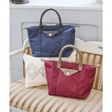 ナイロン×スプリットレザー カジュアルハンドバッグ | Samantha Thavasa | 詳細画像15 