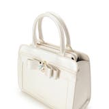 [Holiday Collection]パールカラージュエルリボンハンドバッグ | SAMANTHAVEGA | 詳細画像3 