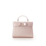 ピンク | パールカラージュエルリボンバニティバッグ | SAMANTHAVEGA