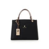 ブラック | ビジュー付きハンドバッグ | & chouette